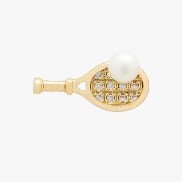 Kate Spade Queen Of The Court Tennis Earrings - Picture 2 of 2